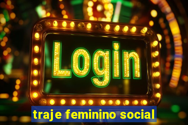 traje feminino social